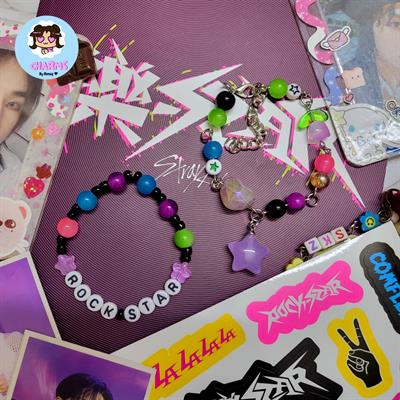 Stray Kids SKZ ROCK STAR Set of 2 Bracelets 