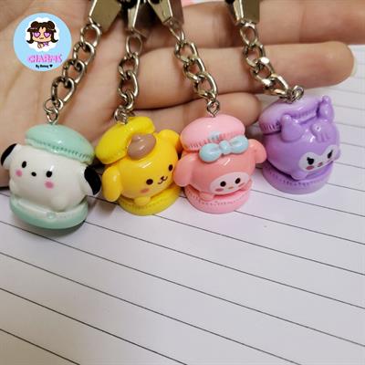 Sanrio Macaron Keychains