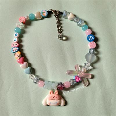 Sleepy Sanrio Cinnamoroll Necklace 