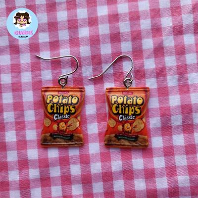 Potato Chips Classic Earrings 