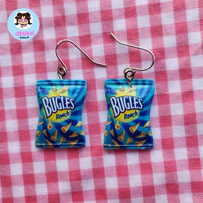 Bugles Ranch Chips Earrings 