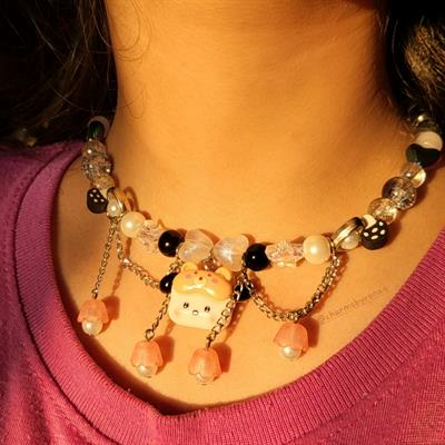 Sleepy Sanrio Pochacco Necklace 