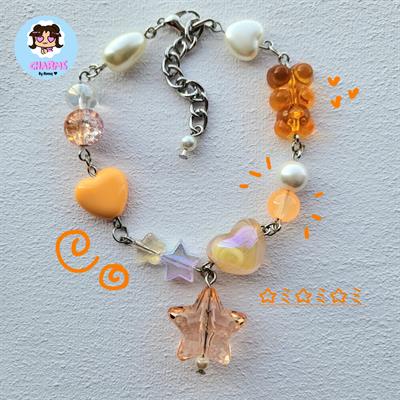 "Candy" Bracelet - Orange