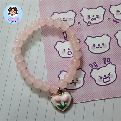 Bubbly Bracelet - Pink Tulip