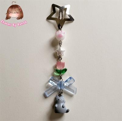 Star Clip - Grey Cat