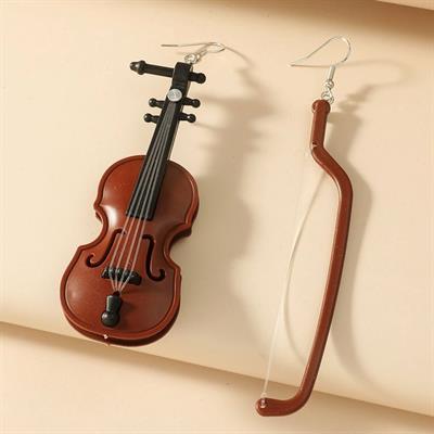 Violin Earrings 