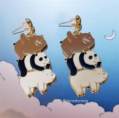 We Bare Bears Earrings 