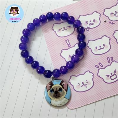 Bubbly Bracelet - Blue Cat