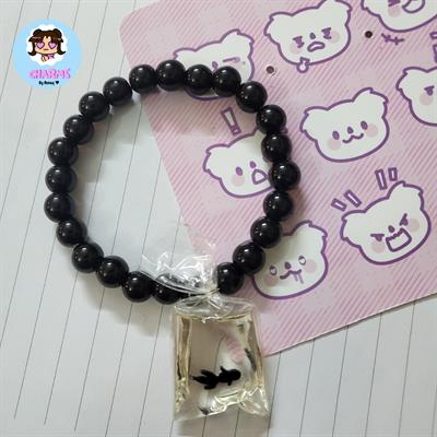 Bubbly Bracelet - Black Fish