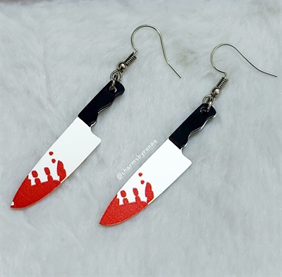 Knife Earrings 