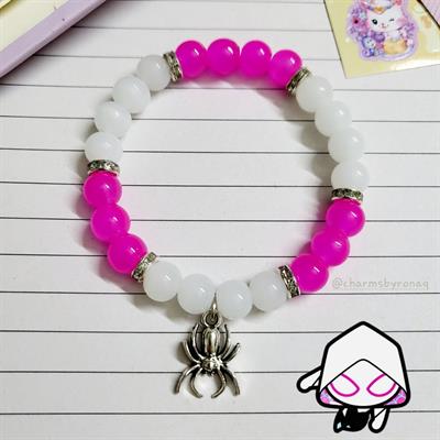 Spider Bracelet - Pink