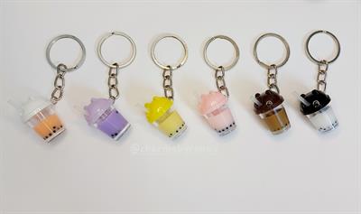 3D Big Boba Bubble Tea Keychain