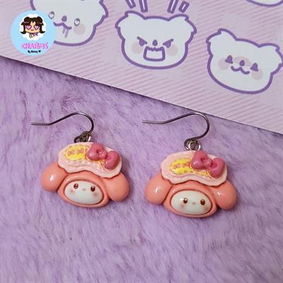 Sleepy Sanrio My Melody Earrings 