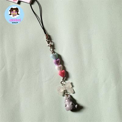 [SOLD OUT] Grey Cat Phone Charm