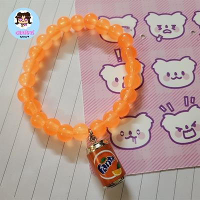 Bubbly Bracelet - Orange Fanta