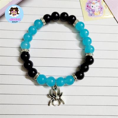 Spider Bracelet - Blue