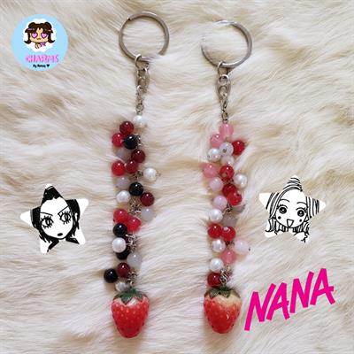 Nana Komatsu Matching Strawberry Keychains