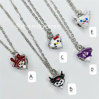 BFF Magnetic Sanrio Pizza Necklace