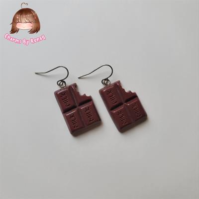 Chocolate Bar Earrings 