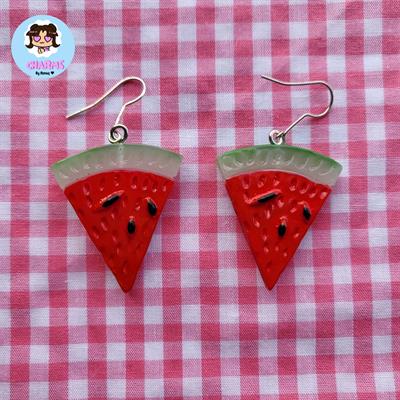 Watermelon Earrings 