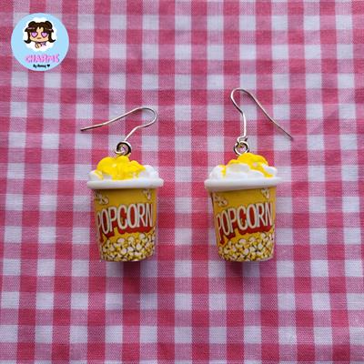 3D Popcorn Earrings 