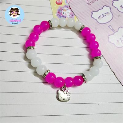 Hello Kitty Bracelet - Dark Pink