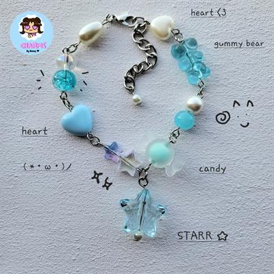 "Candy" Bracelet - Blue