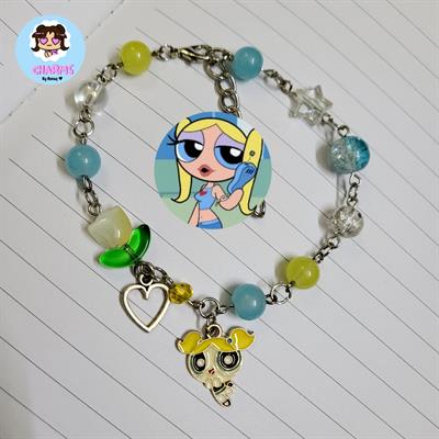 [SOLD OUT] PPG Powerpuff Girls "Bubbles" Bracelet