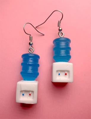 3D Water Dispenser Earrings 