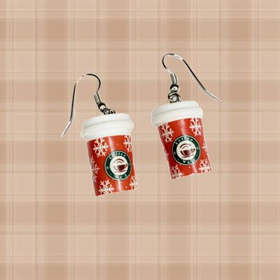 Coffee Earrings 