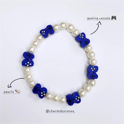 Blue Gaming Console Bracelet 