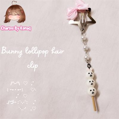 Star Clip - Bunny Lollipop 