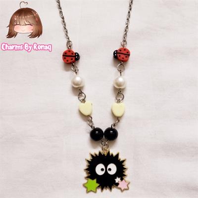 Soot Sprite Necklace Ghibli Susuwatari