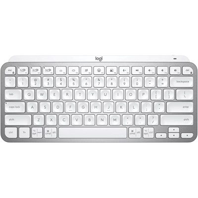 Logitech MX Keys MINI Illuminated Wireless & Bluetooth Backlit USB C For MAC US English Layout Grey
