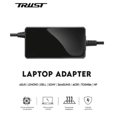 Trust Laptop Charger Lenovo 65W 5V2A 9V2A 15V3A 20V3.25A Type-C