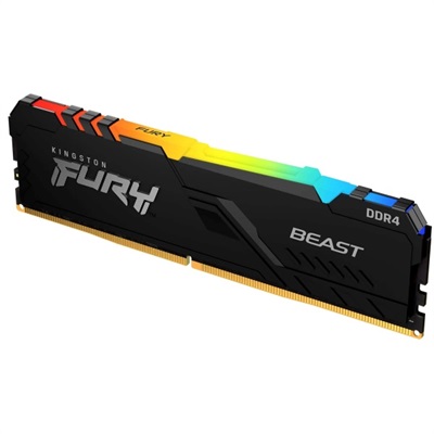Kingston FURY Beast RGB 8GB (1 x 8GB) 6000MHz DDR5 Desktop Memory Infrared Sync Technology