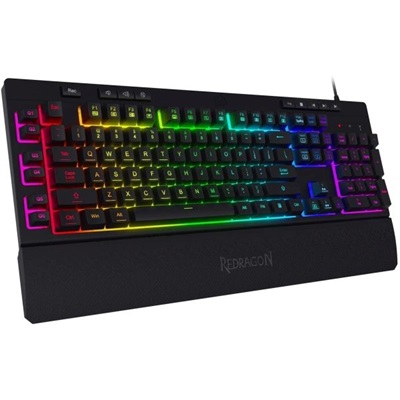 Redragon K512 Shiva RGB Backlit Multimedia Keys 6 Built-in Macro Keys