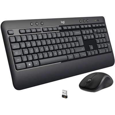 Logitech MK540 Wireless Keyboard & Mouse Unifying USB-Receiver