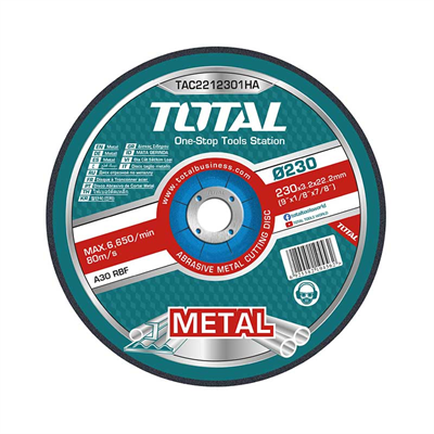 Abrasive metal cutting disc 9″ TAC2212301HA