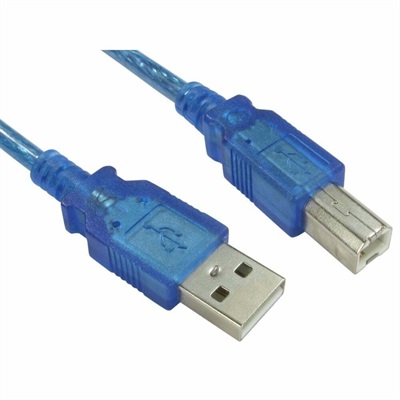 USB Printer Cable - Blue - 2M