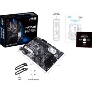 ASUS PRIME Intel® B460-PLUS (LGA 1200) ATX Motherboard