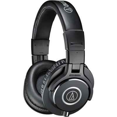 Audio-Technica ATH-M40x Closed Back Monitor Headphones -Black