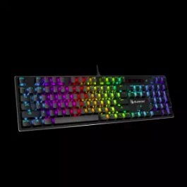 BLOODY LIGHT STRIKE RGB ANIMATION MECHANICAL GAMING KEYBOARD B820R (BLACK) RGB BLUE SWITCH (FULL MEC