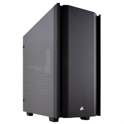 Corsair Obsidian Series 500D Premium Mid Tower Gaming Case, Tempered Glass and Aluminum