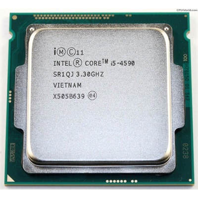 Intel Core i5 4590 Processor Quad-Core 3.3GHz L3 6M 84W Socket LGA 1150 Desktop CPU