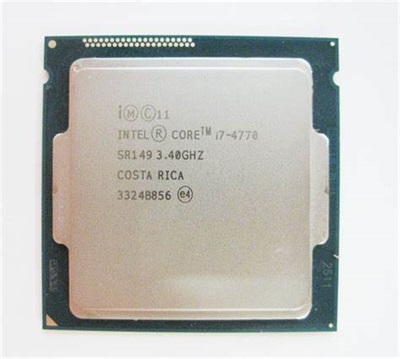 Intel@ Core™ i7-4770 Processor 8M Cache, up to 3.90 GHz