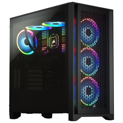 Corsair 4000D Airflow Mid-Tower ATX Computer Case – Black