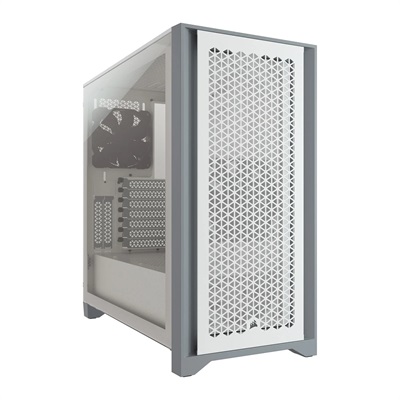 Corsair 4000D Airflow Mid-Tower ATX Computer Case – White