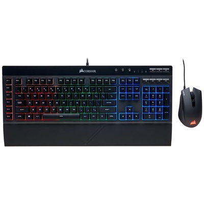 Corsair K55 + HARPOON RGB Keyboard and Mouse Combo