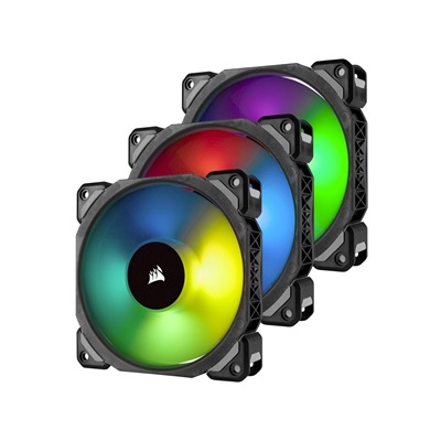 ML120 PRO RGB LED 120MM PWM Premium Magnetic Levitation Fan — Single Pack